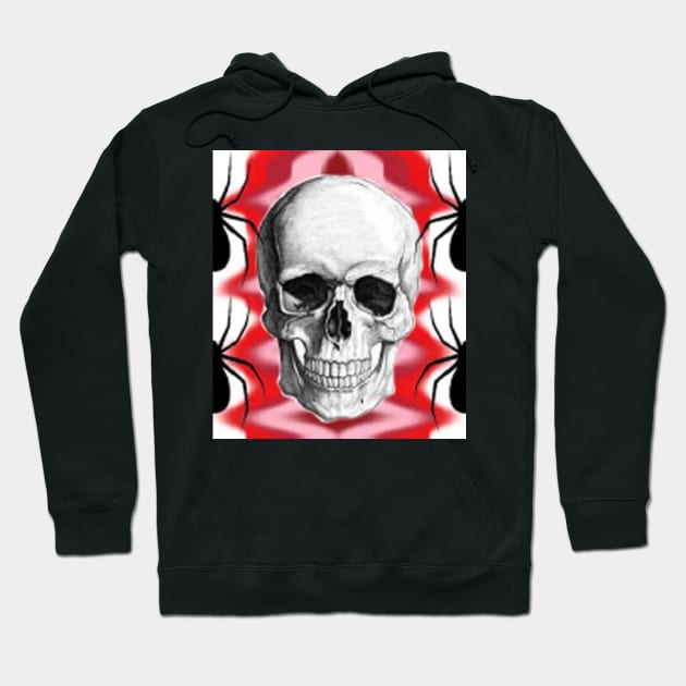 Skulls and Spiders Hoodie by MAMMAJAMMA